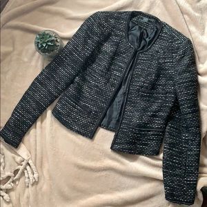 ✨host pick✨ Tweed black and white jacket